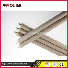 604 triangle connector fast expendable immersion thermocouple pipe with customerized paper tube